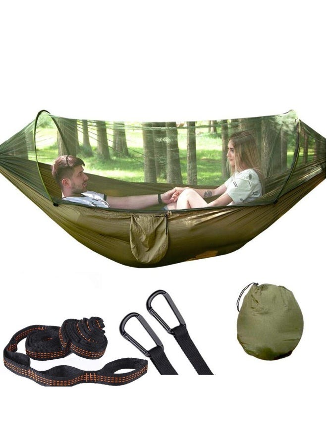 Generic Large Camping Hammock Portable Travel Hammock Garden Camping Swing for Outdoor Camping Garden Backyard Patio Hiking  - Image 1