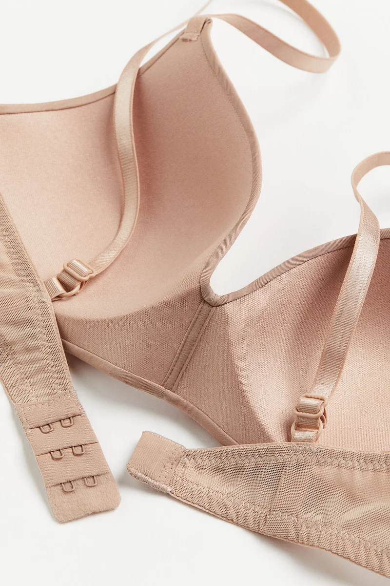 H&M 2-pack microfibre non-wired bras