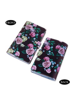 Excefore Credit Card Holder, Business Card Organizer Credit Cards Protector with 96 Card Slots RFID Blocking Business Cards Holder for Managing Your Different Cards to Prevent Loss or Damage (Black Rose)  - Image 5