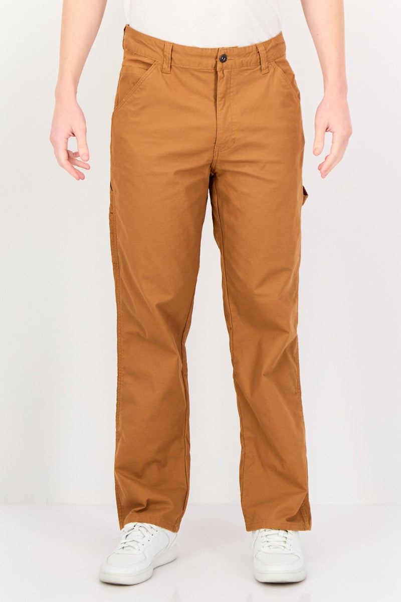 FILA سروال تكتيكي رياضي للرجال، خارجي، لون صدئ - Image 1