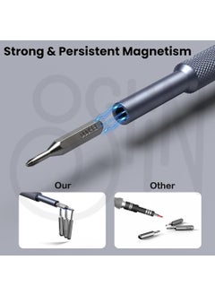 Ostin Ostin 24 in 1 Precision Screwdriver Set Multifunction Magnetic Driver Bit Set Pocket Screwdriver Tool Set Mini Screwdriver Kit Repair Tool Kit for Electronics Tablet Cellphone  - Image 5