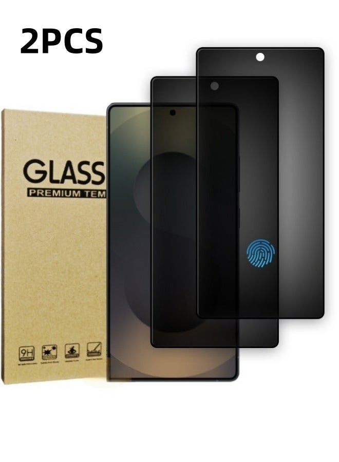 Glass 2Pack Samsung Galaxy S25 Ultra Privacy Screen Protector 30°Anti Spy 9H Hardness Fingerprint Unlocking Bubble Free Full Coverage For 6.9 Inch Boxed - Image 1