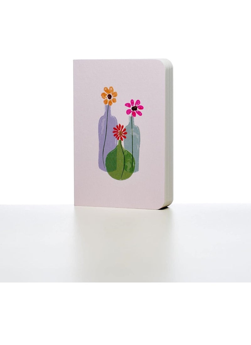 FACTOR NOTES A6 Size Textured Fine Grain Medium Surface Pocket Sized Sketchbook 120gsm Thickness 128 Pages  - Image 4