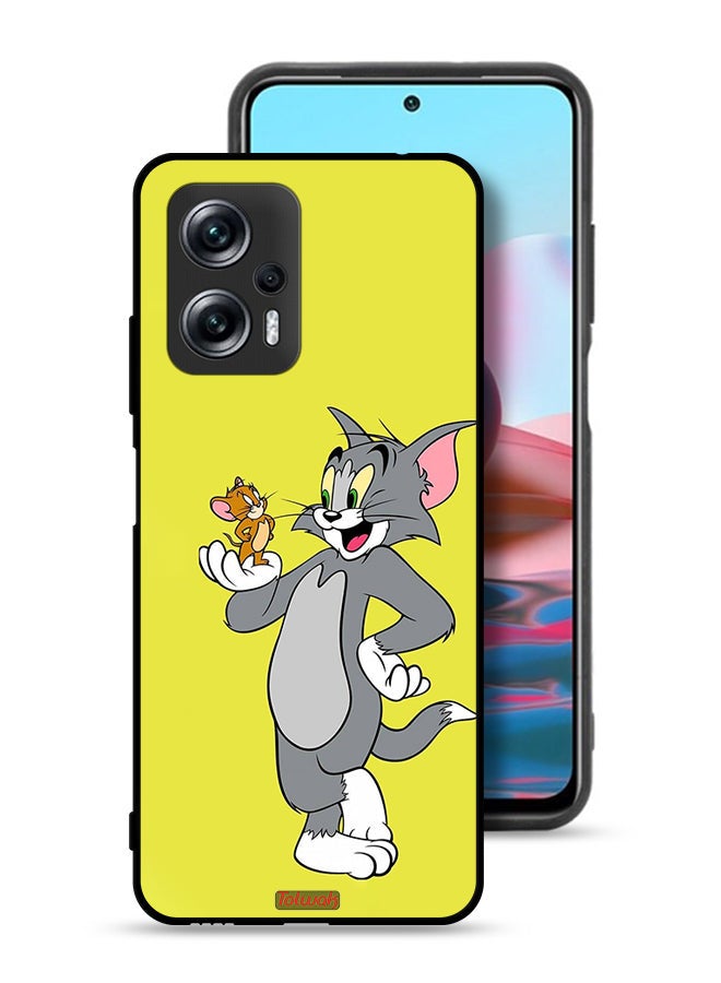 Tolwak Xiaomi Poco X4 GT Protective Case Cover Tom And Jerry - Image 1