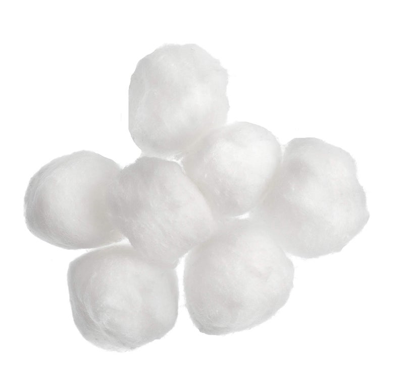 Swisspers Organic 100% Natural Organic Cotton Balls, 80-Count Bag - Image 3
