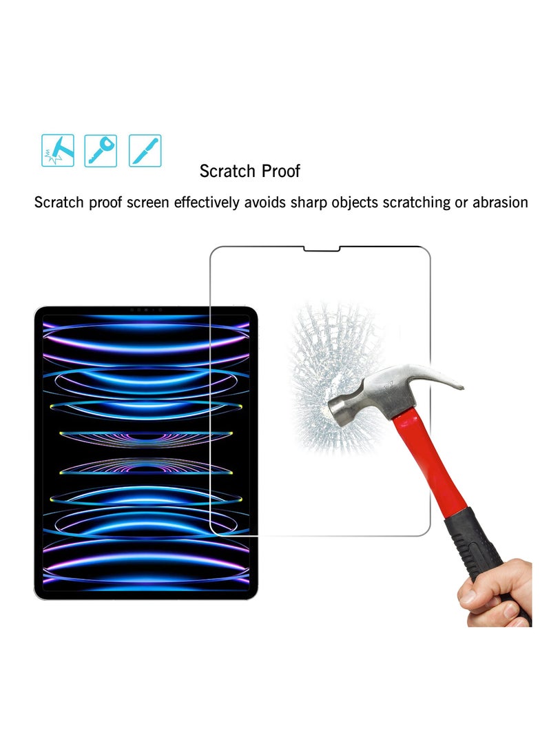 O Ozone Tempered Screen Guard Compatible with iPad Pro 2021 12.9" / 4th / 3rd (Pack of 2)  - Image 5