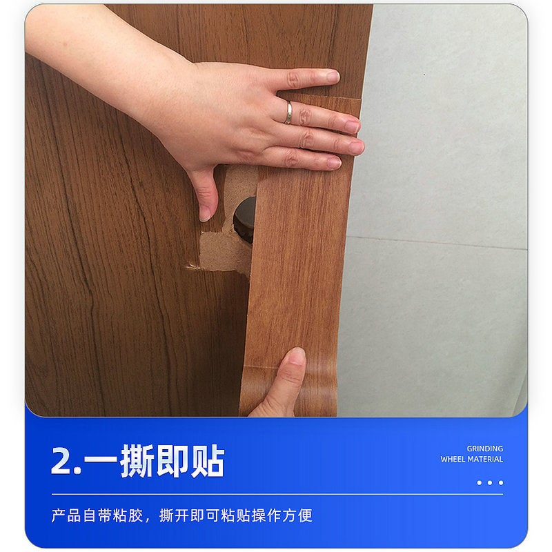 general Self Adhesive Wood Grain Tape Waterproof Mold Resistant Furniture Repair Decoration Roll - Image 4
