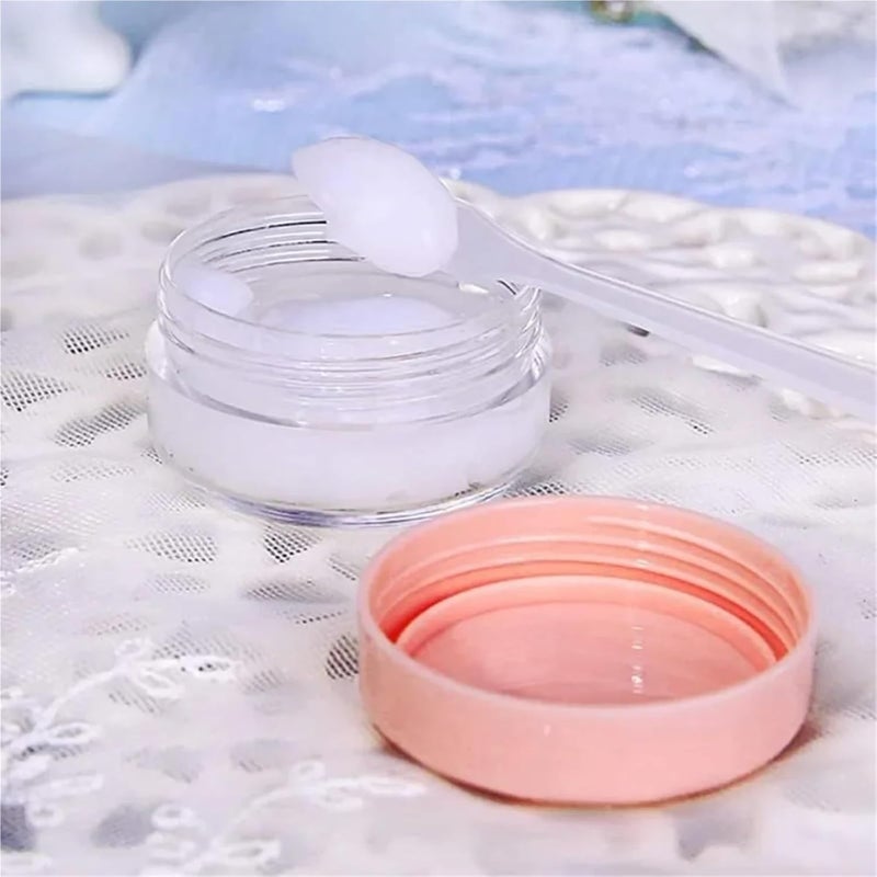 Lip Scrub Containers 30pcs 10 Ml Containers with Lids, Travel Sample Jar Mini Cosmetic for Creams, Lotions, Makeup - Image 2