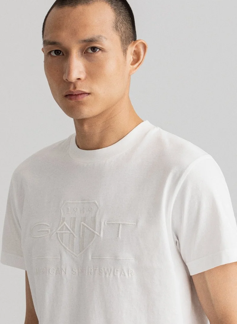 غانت Gant Tonal Shield T-Shirt