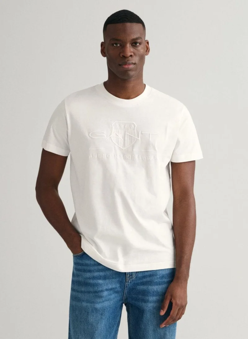 غانت Gant Tonal Shield T-Shirt