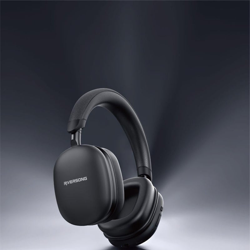 RIVERSONG Rhythm L2 Over-Ear Headphones, 25H Playtime, ENC for Calls, 360° HD Stereo Sound, Foldable Design, AUX Cable Support, EA326 - Image 2