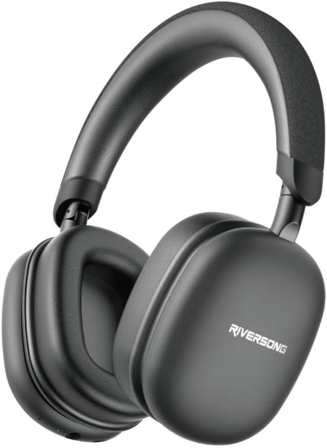 RIVERSONG Rhythm L2 Over-Ear Headphones, 25H Playtime, ENC for Calls, 360° HD Stereo Sound, Foldable Design, AUX Cable Support, EA326 - Image 1