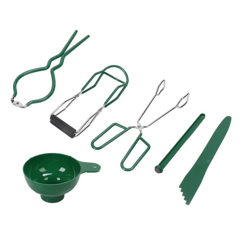 Canning Kit: Stainless Steel & PP & TPR 7-Piece Set - Safe Slip-Proof Handle Easy Jam Making & Preserving for Home Kitchen Enthusiasts - Image 4