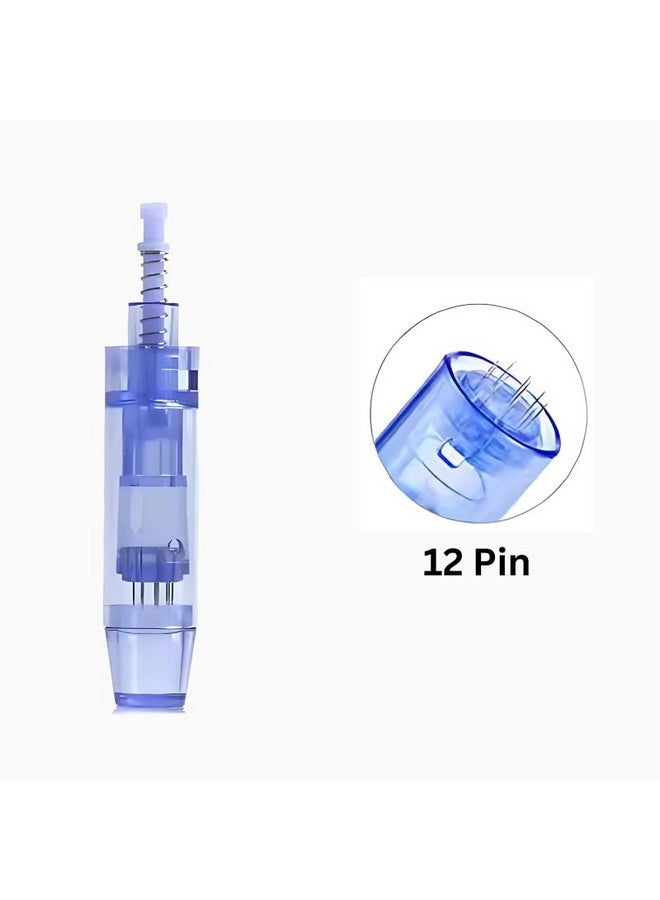 Kostech dr Derma Pen Needle Cartridges 12 Pin Needle I 36 Pin Needle I Ultima 12 Pin & 36 Pin Needle for Skin Rejuvenation and Anti-Aging (Pack of 10, Ultima 12 Pin Needle Cartridges) - Image 4