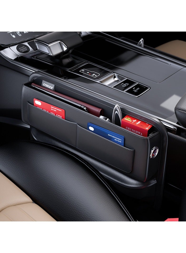 Car seam multifunctional, simple, large capacity storage box Car armrest box Storage box Seat seam storage box - Image 4