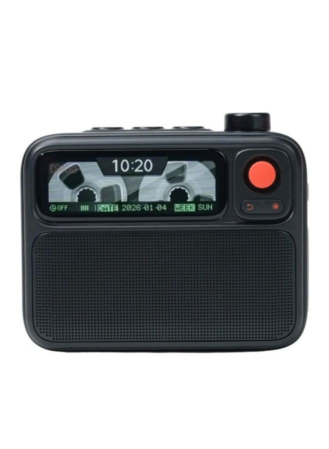 Divoom FlowToo Multifunctional Bluetooth Speaker - Black - Image 5