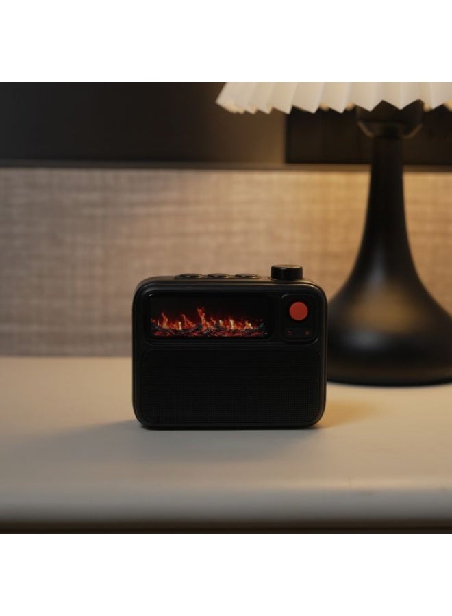 Divoom FlowToo Multifunctional Bluetooth Speaker - Black - Image 2