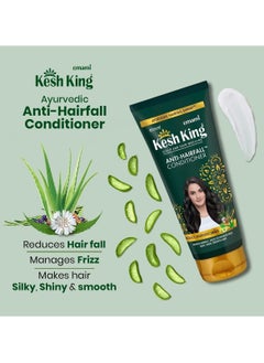 emami Ayurvedic Scalp and Hair Medicine Anti Hair fall Conditioner 200ml  - Image 3