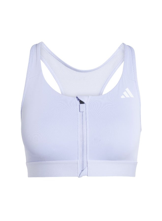 Adidas adidas powerreact training medium support zip women bra  - Image 1