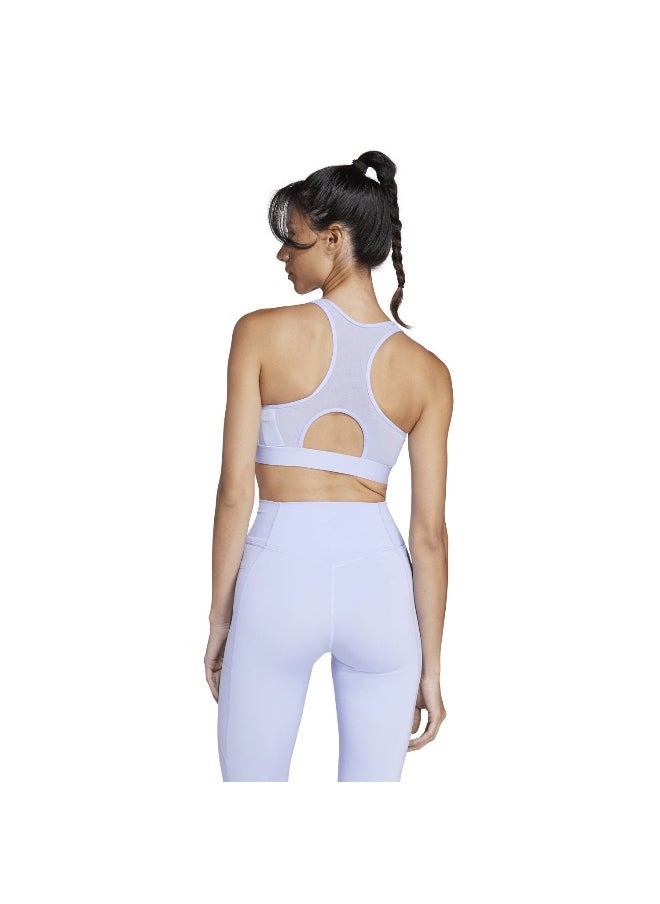 Adidas adidas powerreact training medium support zip women bra  - Image 4