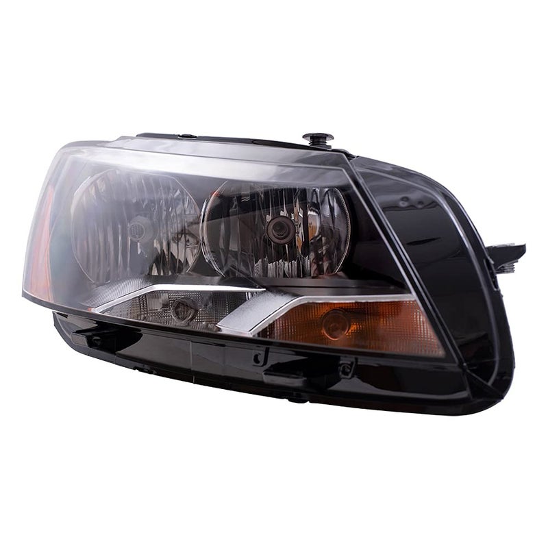 Brock Brock Replacement Passengers Halogen Combination Headlight Headlamp Compatible with 2012 2013 2014 2015 Passat 561-941-006D  - Image 2