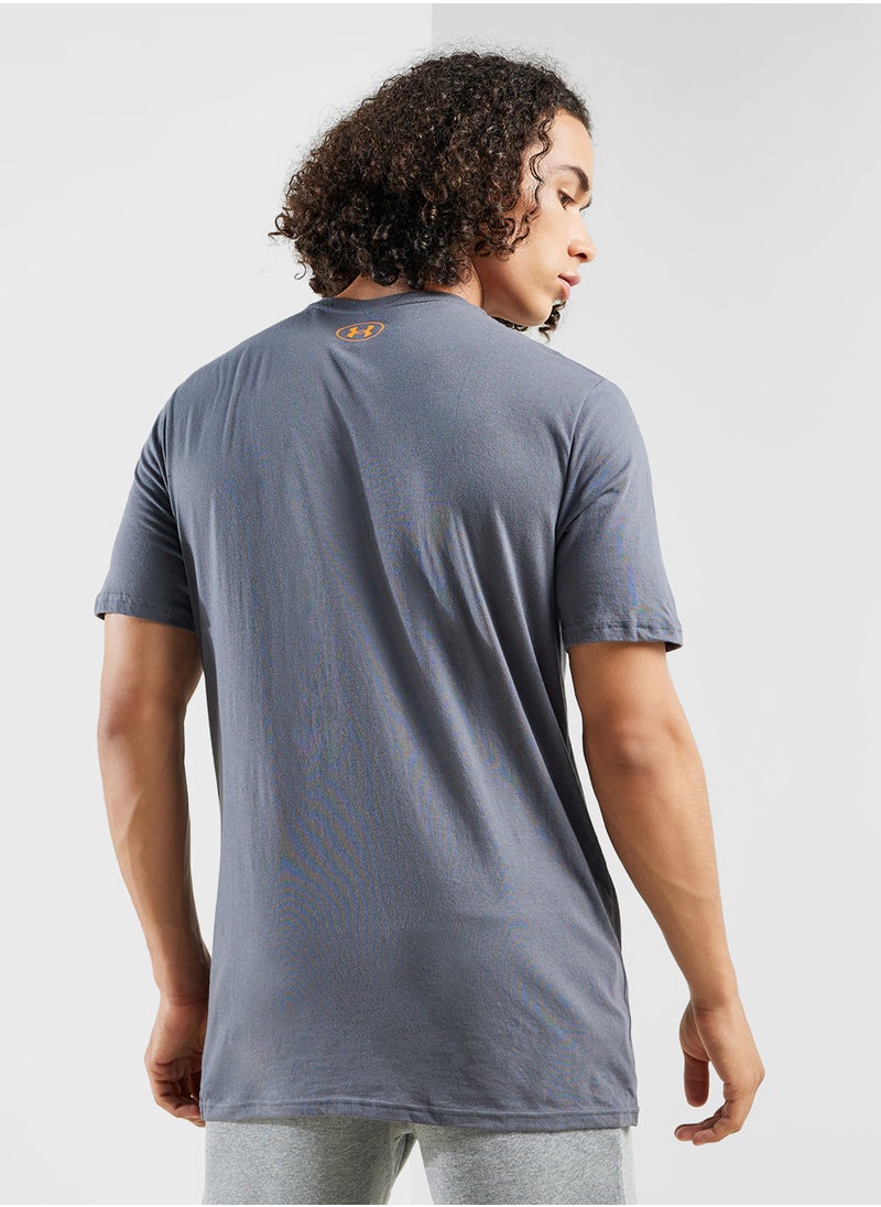 UNDER ARMOUR Big Logo Fill T-Shirt  - Image 2