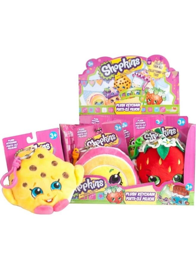 Shopkins Shopkins Plush 4.5'' Kooky Cookie Keychain  - Image 3