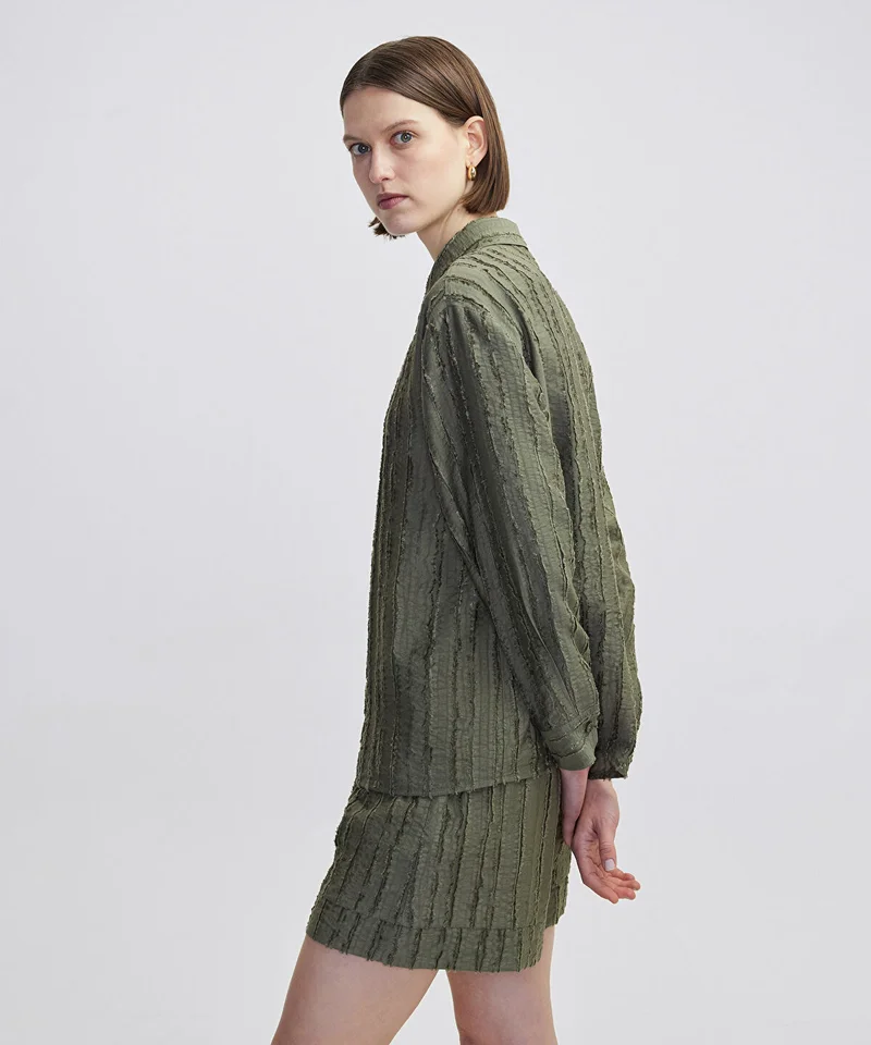 ابيكول Textured Shirt
