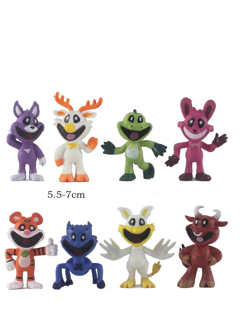Y&D 8-Piece poppy playtime 3 smiling critters Figure Set - Image 1