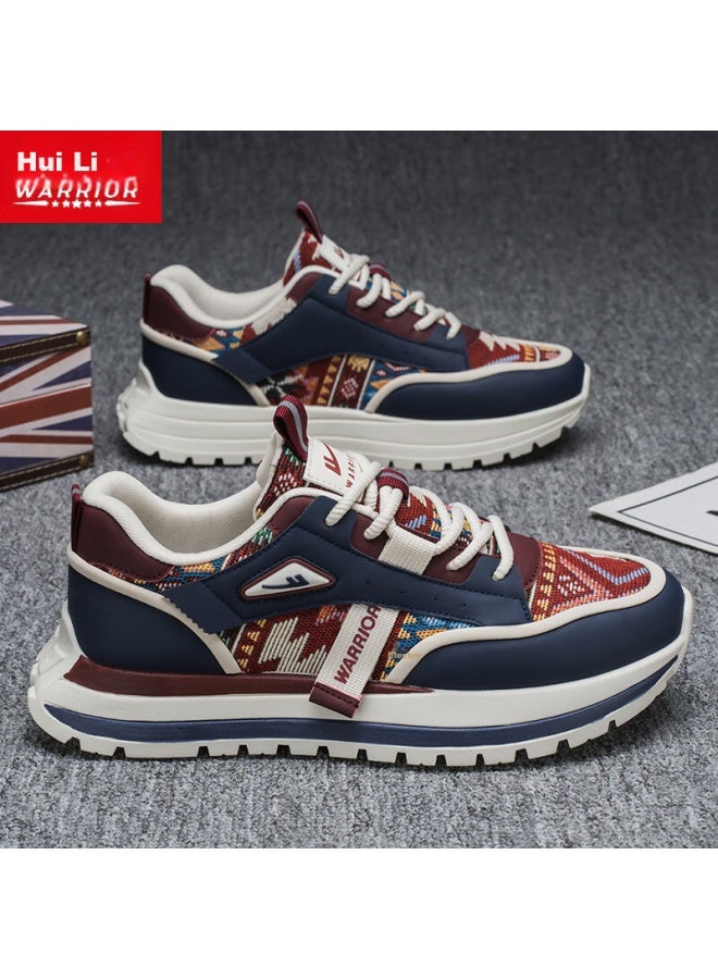 Huili Men's Sneakers, Summer New Style Sports Casual Shoes, Versatile Thick-soled Heightening Shoes For Men, Mi Cai, Size 39