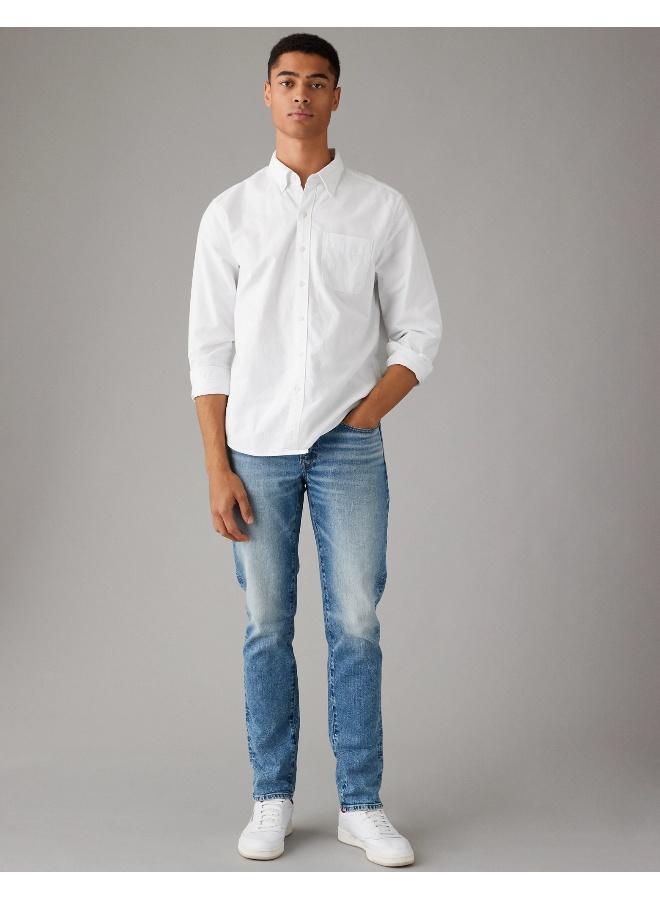 American Eagle Mid Wash Slim Fit Jeans - Image 5
