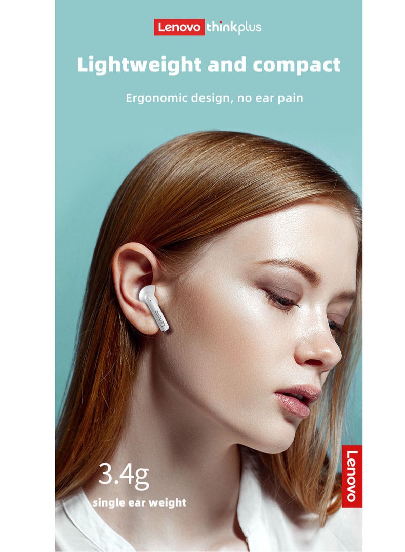 لينوفو Lenovo XT93 Earphone Bluetooth 5.2 Long Standby 250mAh Battery Headphone HiFi Bass Stereo Sports Earbuds Dual HD Microphone Headset - Image 2