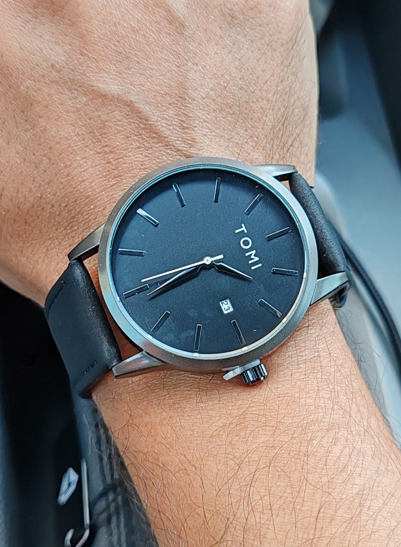 TOMI Elegant And High Quality Watch From Tomi For Men, Displaying The Date On A Daily Basis - Image 1