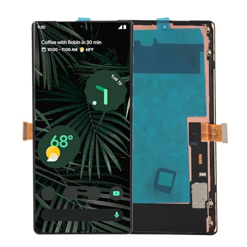 Heayzoki Screen Replacement Kit for Pixel 6 Pro 5G, Touch Display Digitizer Frame Assembly with Fingerprint Sensor and Repair Tool - Image 4