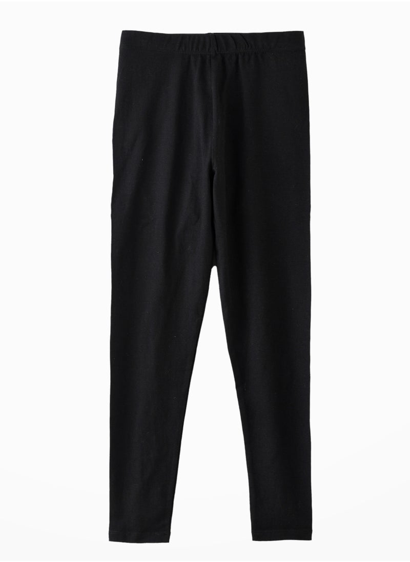Jelliene Everyday Essential: Girls Soft Cotton Leggings All-Day Comfort & Versatile Style  - Image 1