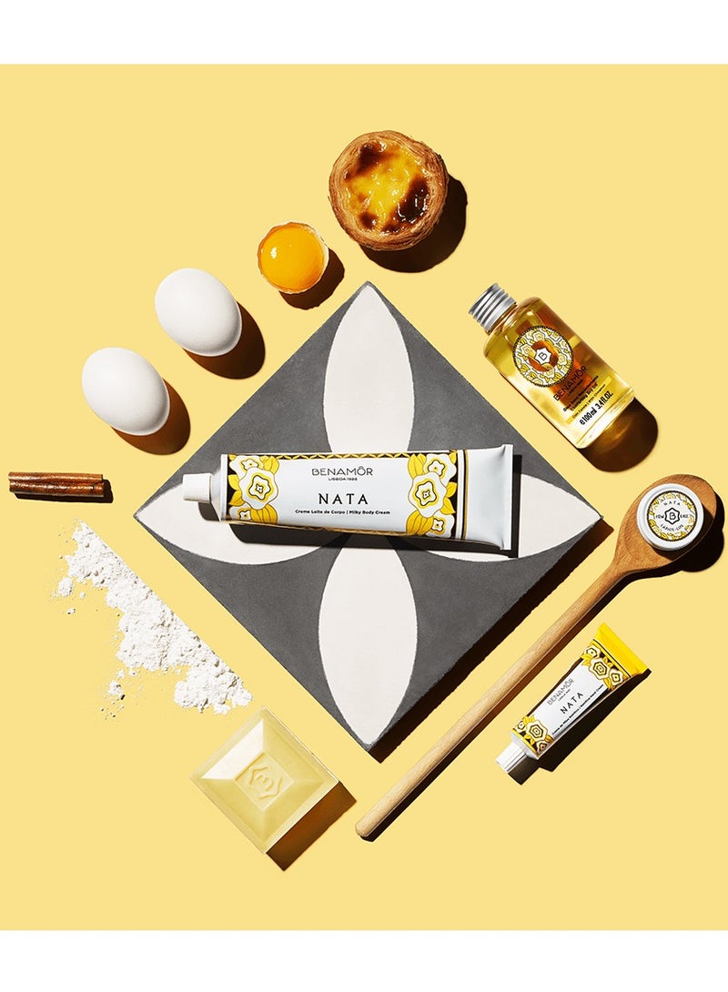 BENAMÕR Benamor Nata Nutritious Lip Balm with Shea Butter Argan Oil Aloe Vera 99% Natural Ingredients Gourmet Scent Paraben Free 12ml - Image 3