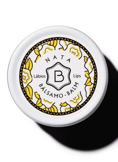 BENAMÕR Benamor Nata Nutritious Lip Balm with Shea Butter Argan Oil Aloe Vera 99% Natural Ingredients Gourmet Scent Paraben Free 12ml  - Image 1