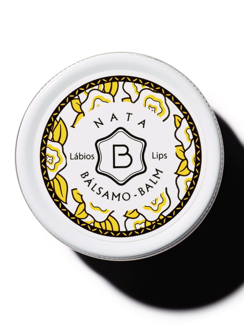 BENAMÕR Benamor Nata Nutritious Lip Balm with Shea Butter Argan Oil Aloe Vera 99% Natural Ingredients Gourmet Scent Paraben Free 12ml - Image 1