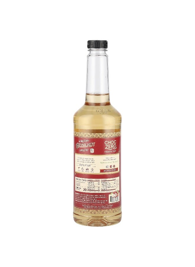 CHOCZERO ChocZero, Flavoring Syrup, Hazelnut , 26.5 oz (750 ml)  - Image 2