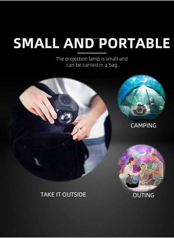 ELTRAZONE Portable Quran Speaker Star Projector | Night Light Projector with Remote Control & APP, Bluetooth Speaker with Quran Chanting, Adjustable LED Light Modes, Perfect for Bedroom & Spiritual Relaxation, Ideal Gift for Kids & Adults in UAE - Image 4