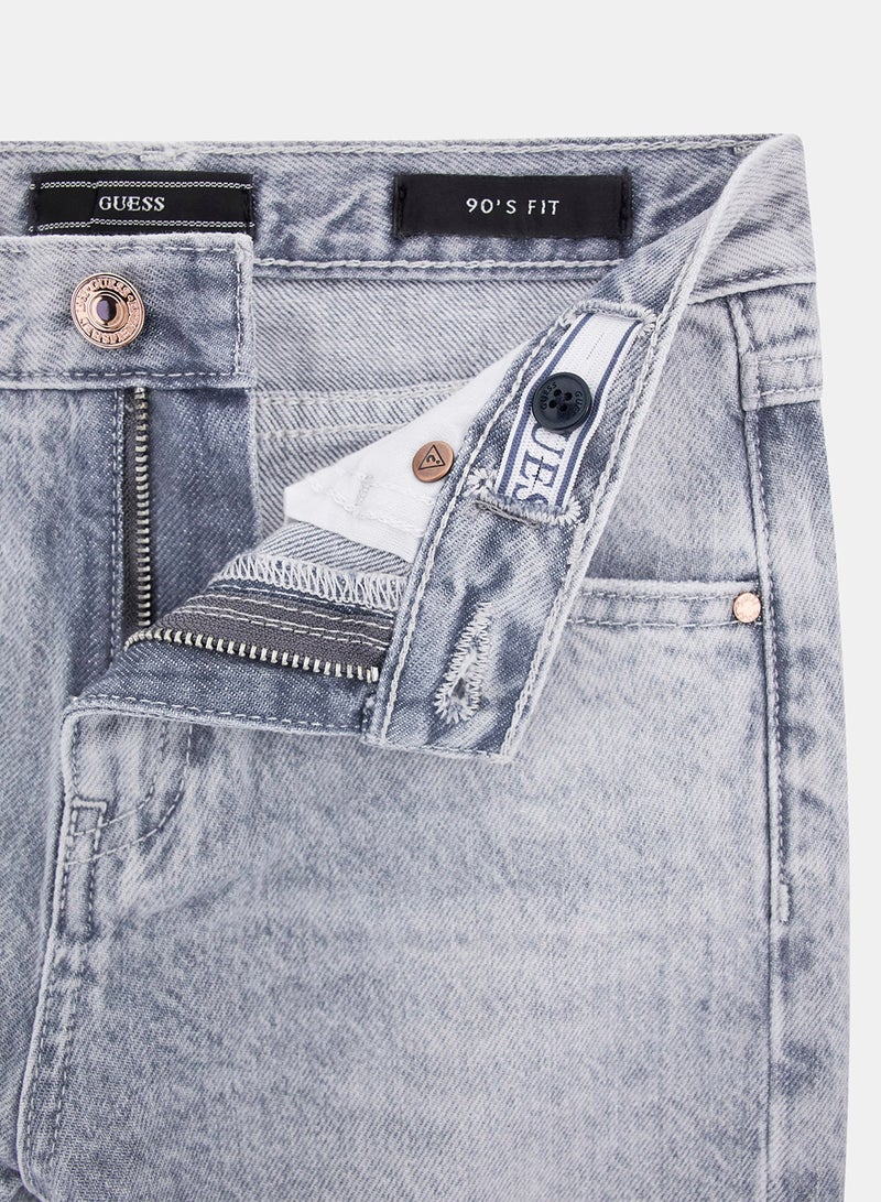 GUESS Kids Straight Fit Jeans - Image 3