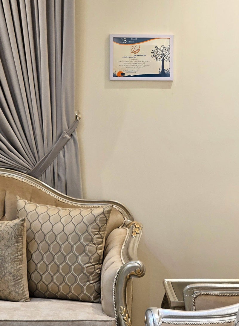 2 × A4 Picture Frame, Elegant Certificate Document Frame for Wall or Tabletop Display - Image 5