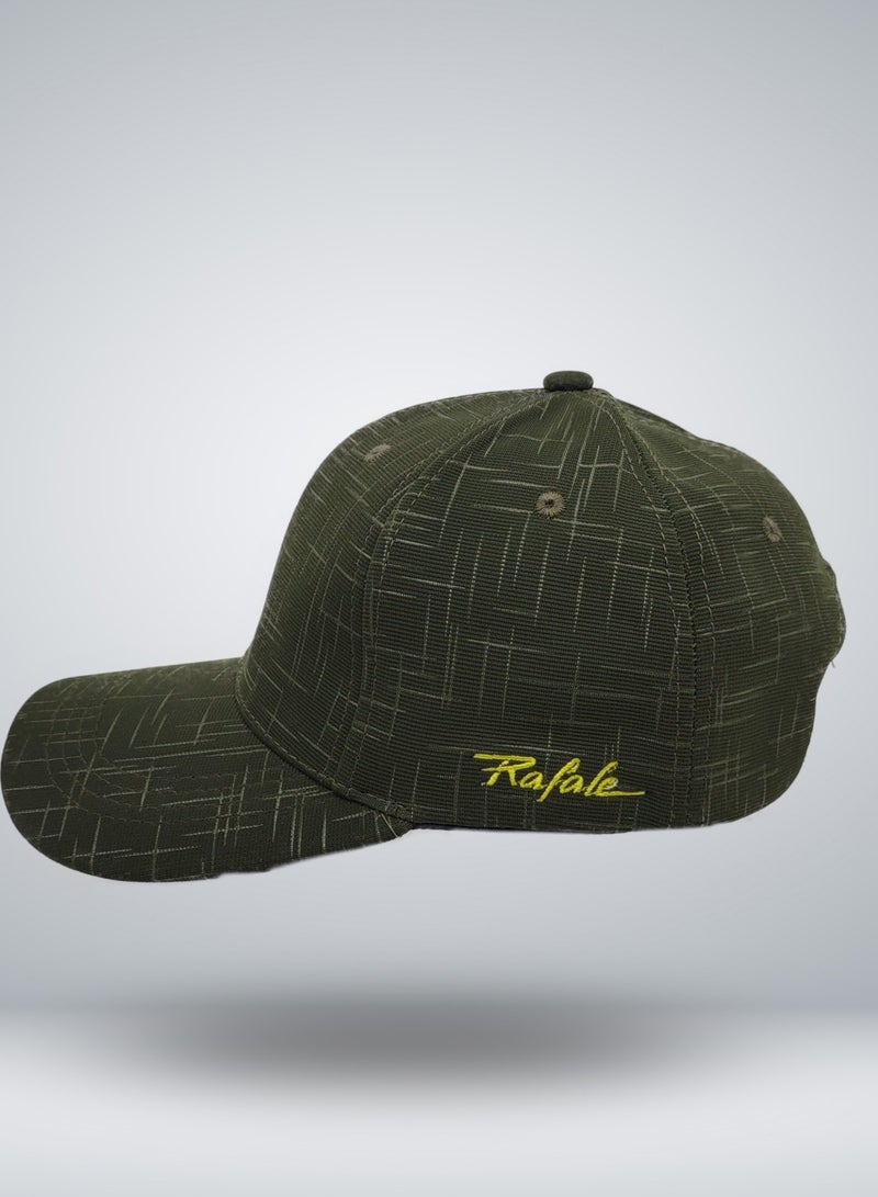 فايتر جيفتس رافال قبعة خضراء بشعار أصفر - Image 2