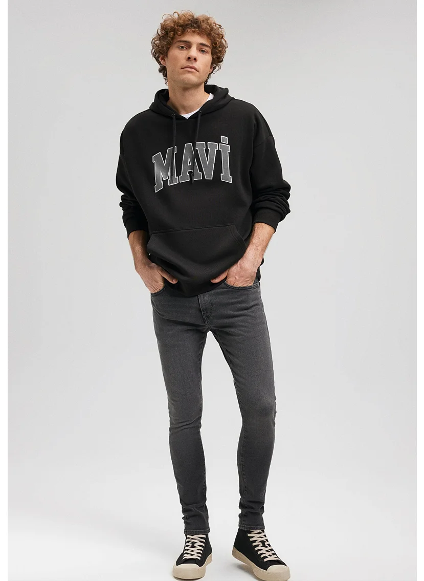 MAVI MAVİ PRINTED SWEATSHIRT Black