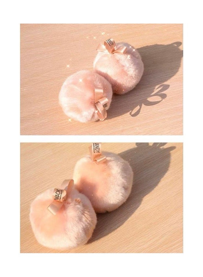 Me Now Highlighter Makeup Powder Puff Glitter Shimmer Sparkle Loose Patting Powder for Body Face Hair Multi-Use - Image 2