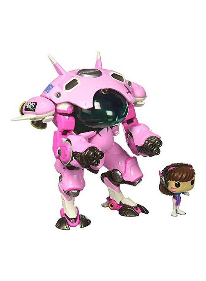 NIBEMINENT D.VA and Meka Buddy Toy Figure 6 x 8inch - Image 1