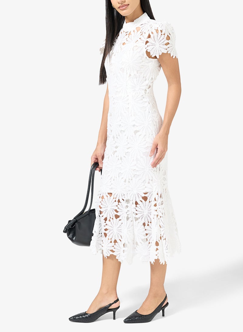 ايلا حذاء بكعب وسلسلة بنقش تمساح - Image 5