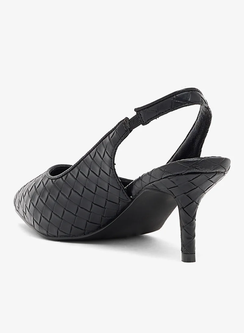 ELLA  Croc-embossed, slingback for Women | Best Price UAE