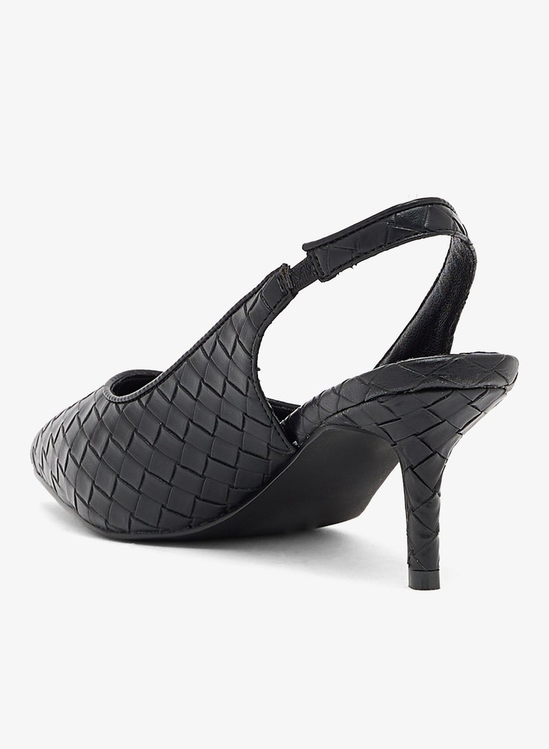 ELLA Croc-embossed, slingback - Image 3