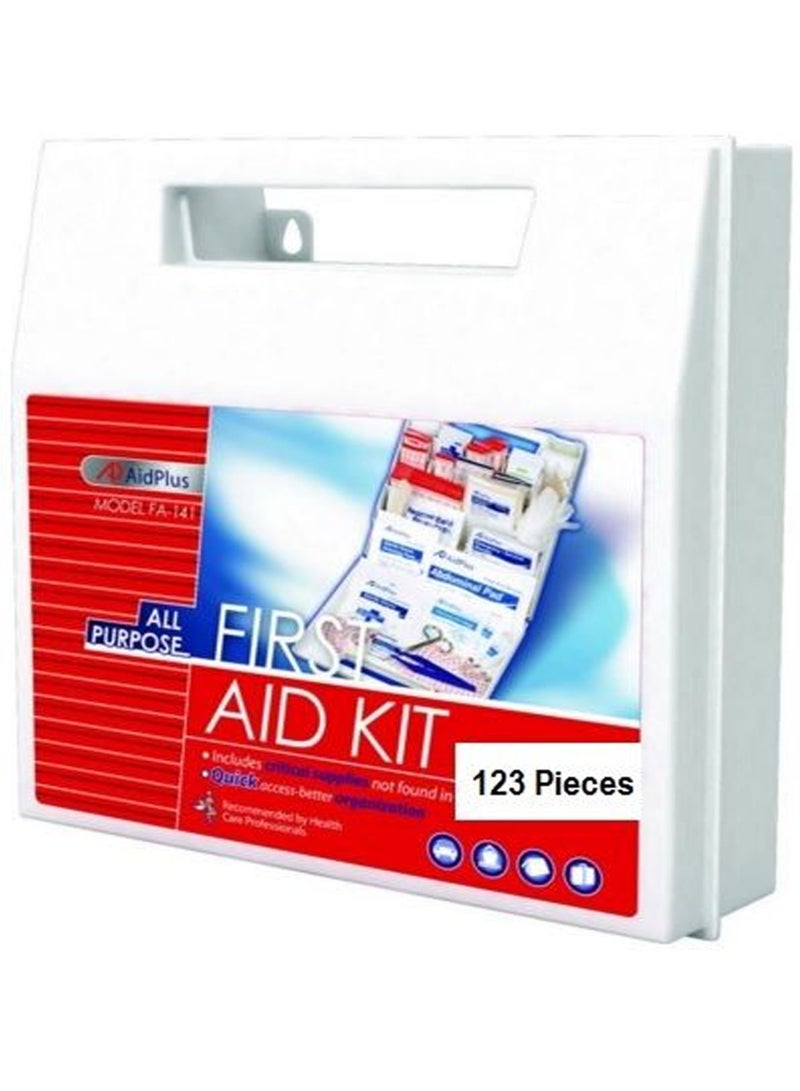 Aidplus FA-131 First Aid Kit,123 Pieces Suitable for 25 Person - Image 1